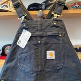 Modern 2019 Carhartt Black Duck Canvas 33x30 Bib Overalls