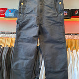 Modern 2019 Carhartt Black Duck Canvas 33x30 Bib Overalls