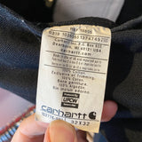 Modern 2019 Carhartt Black Duck Canvas 33x30 Bib Overalls