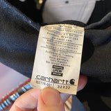 Modern 2019 Carhartt Black Duck Canvas 33x30 Bib Overalls