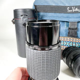 Vintage 80's Canon AE-1 Program SLR 50mm f/1.8 Lens Kit 35mm Film Camera