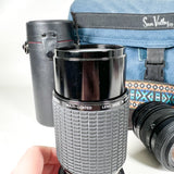 Vintage 80's Canon AE-1 Program SLR 50mm f/1.8 Lens Kit 35mm Film Camera