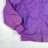 Vintage 80's Hoosier Racing Tire Purple Jacket