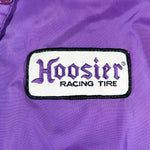 Vintage 80's Hoosier Racing Tire Purple Jacket