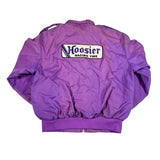 Vintage 80's Hoosier Racing Tire Purple Jacket