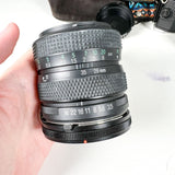 Vintage 80's Canon AE-1 Program SLR 50mm f/1.8 Lens Kit 35mm Film Camera