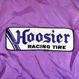 Vintage 80's Hoosier Racing Tire Purple Jacket