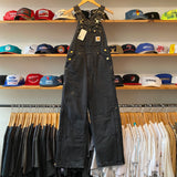 Vintage Y2K Carhartt Black Duck Canvas 28x28 Bib Overalls