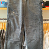 Vintage Y2K Carhartt Black Duck Canvas 28x28 Bib Overalls