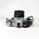 Vintage 80's Canon AE-1 Program SLR 50mm f/1.8 Lens Kit 35mm Film Camera
