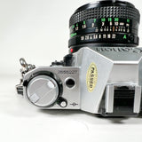 Vintage 80's Canon AE-1 Program SLR 50mm f/1.8 Lens Kit 35mm Film Camera