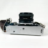 Vintage 80's Canon AE-1 Program SLR 50mm f/1.8 Lens Kit 35mm Film Camera