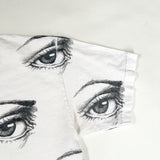 Vintage 90’s Green Apple Tree “Open Your Eyes” All Over Print T-Shirt