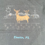 Vintage 90's Destin Florida Deer Animal T-Shirt