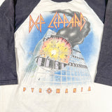 Vintage 80’s Def Leppard Tour Till We Drop 1983 Raglan T-Shirt