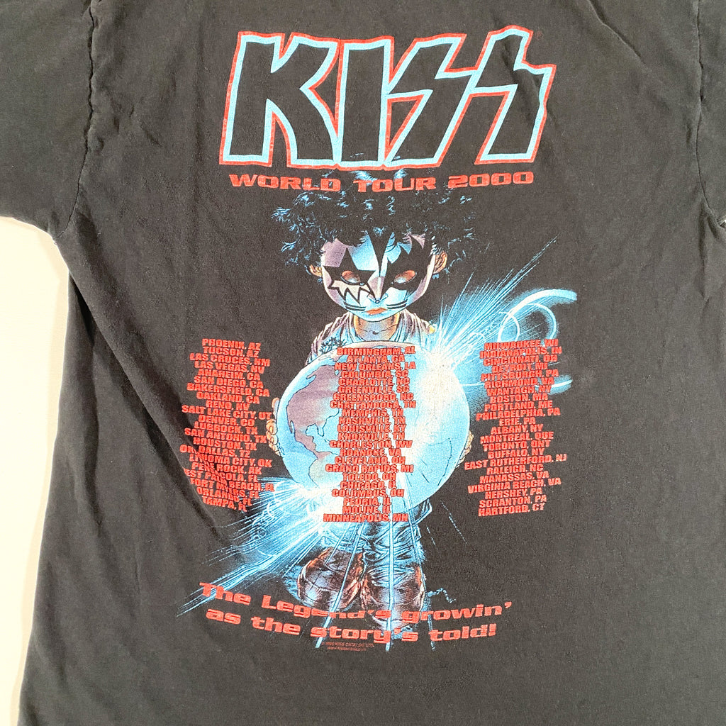 Vintage 2000 Kiss Band Farewell Tour T-Shirt – CobbleStore Vintage
