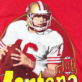 Vintage 1990 Joe Montana San Francisco 49ers Salem Sportswear T-Shirt