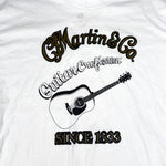 Vintage 90's Martin & Co. Guitar Craftsman T-Shirt