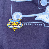 Vintage 1999 Star Wars Episode I Naboo Starfighter Droid T-Shirt
