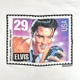 Vintage Y2K Elvis Presley USA Stamp Graphic T-Shirt