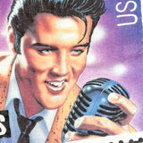 Vintage Y2K Elvis Presley USA Stamp Graphic T-Shirt