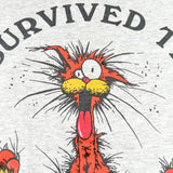 Vintage 90's Bill the Cat “I Survived The Asbury-Solomons Island Financing” T-Shirt
