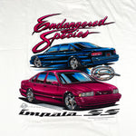 Vintage 1997 Chevy Impala SS Endangered Species T-Shirt