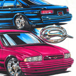 Vintage 1997 Chevy Impala SS Endangered Species T-Shirt