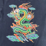 Vintage 90's Roman Ictiam Fire Dragon Graphic T-Shirt