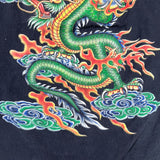 Vintage 90's Roman Ictiam Fire Dragon Graphic T-Shirt