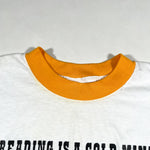 Vintage 1986 Reading Is a Gold Mine Ringer T-Shirt