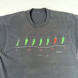 Vintage 1990 Texas Chili Pepper Graphic T-Shirt