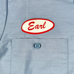 Vintage 90's American Oil "Earl" Mechanic Work Shirt