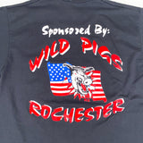 Vintage 90's Lake to Lake Run Wild Pigs Motorcycle Club Rochester T-Shirt