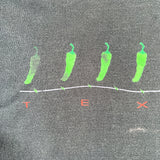 Vintage 1990 Texas Chili Pepper Graphic T-Shirt