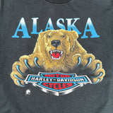 Vintage 80's Alaska Harley-Davidson Bear Graphic T-Shirt