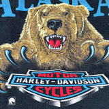 Vintage 80's Alaska Harley-Davidson Bear Graphic T-Shirt