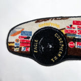 Vintage Y2K Dale Jarrett #88 UPS NASCAR Ford Race Car Shaped Rug