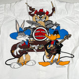 Vintage 1993 Looney Tunes Taz Western Button-Up Shirt