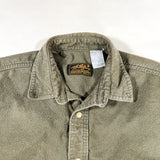 Vintage 90's Eddie Bauer Chamois Cloth Button-Up Shirt