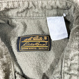 Vintage 90's Eddie Bauer Chamois Cloth Button-Up Shirt
