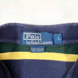 Vintage 90's Polo Ralph Lauren Striped Rugby Shirt