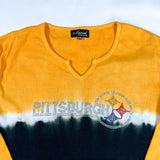 Vintage 90's Pittsburgh Steelers Rhinestone Long Sleeve Shirt