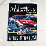 Vintage Y2K Classic Motorsports Magazine Datsun 240Z Racing T-Shirt