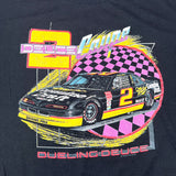 Vintage 90's Rusty Wallace #2 Miller Genuine Draft NASCAR T-Shirt