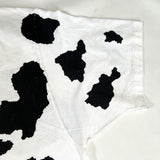 Vintage 1993 Harley-Davidson Moo-Waukee Wisconsin AOP Cow Print T-Shirt