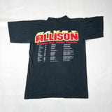Vintage 1993 Davey Allison Texaco Havoline NASCAR Memorial T-Shirt