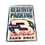 Vintage 2001 Dale Earnhardt Reserved Parking Sign