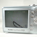 Modern 2008 Kodak EasyShare C913 9.2MP CCD Silver Digital Camera