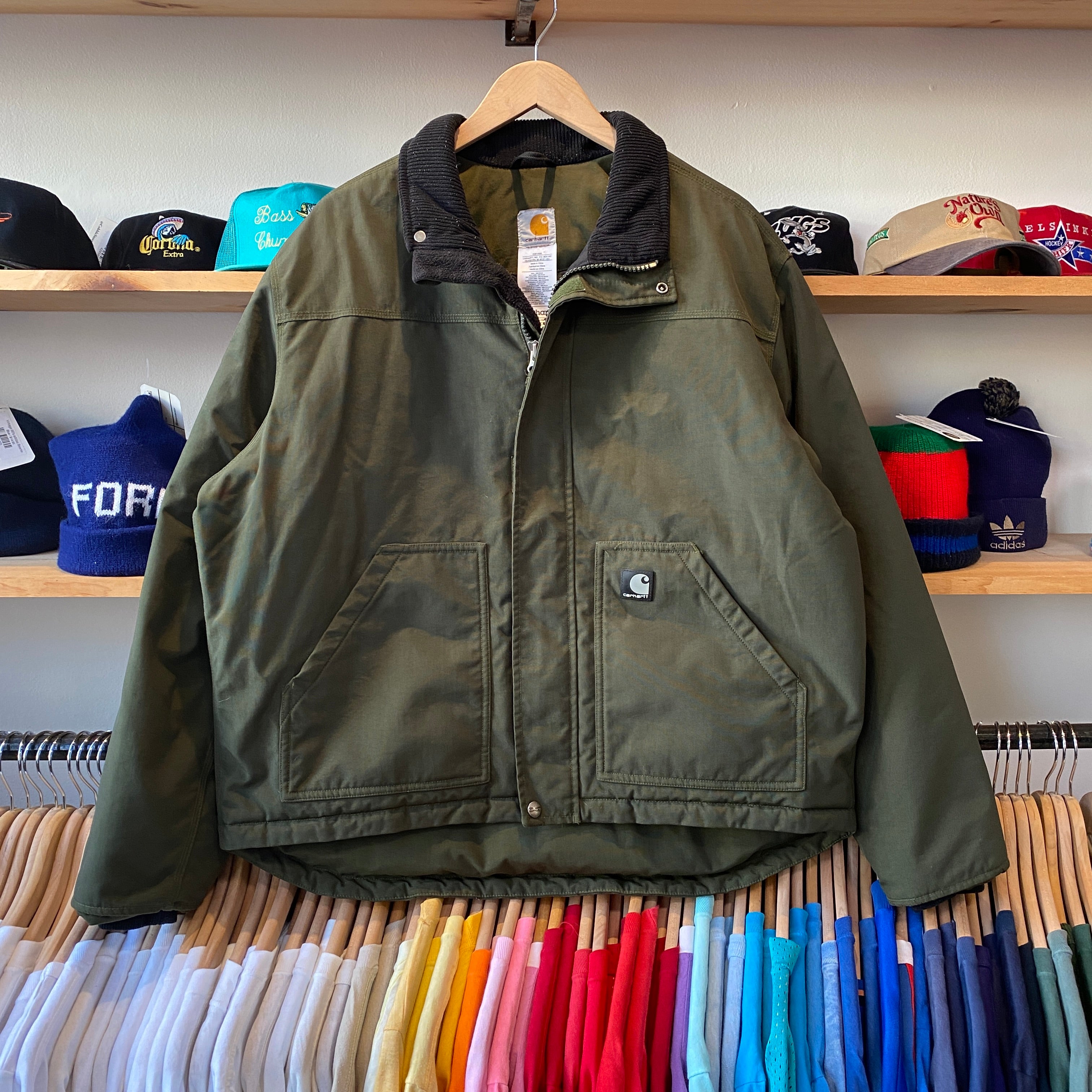 Vintage y2k carhartt workwear heavyweight quilted liner